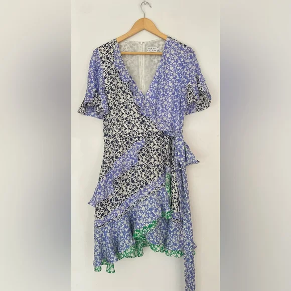 Tanya Taylor Silk Wrap Mini Dress
Size 12 - Picture 2 of 9